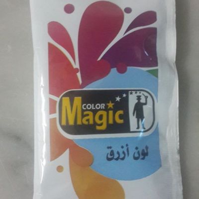 لون بودر ازرق