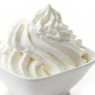 cream chantilly with sugar 250 gram