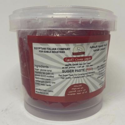 red sugar paste 450 gram