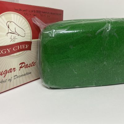 green sugar paste 1 kilo