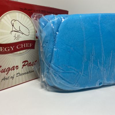 sky blue sugar paste 1 kilo