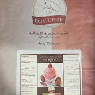 ICE CREAM POWDER STRAWBERRY 10 KILO