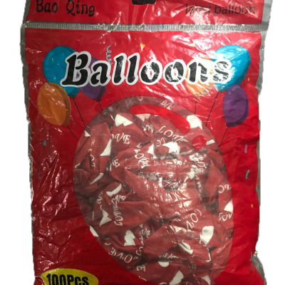 love balloons 100pcs